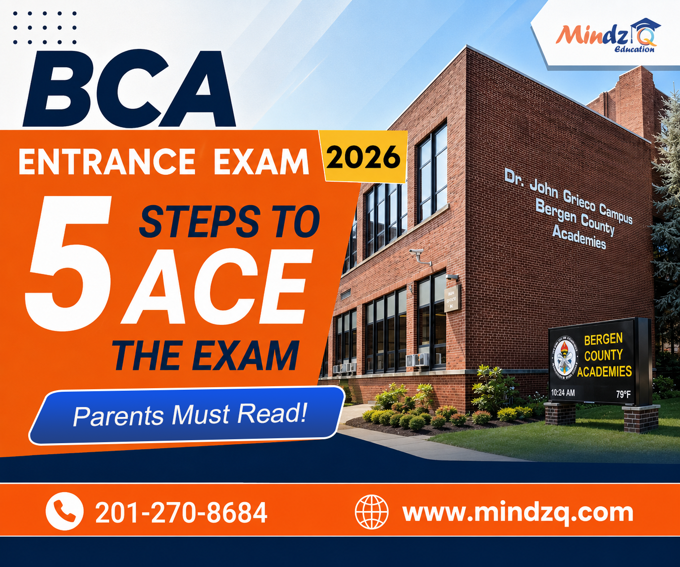 5 steps to ACE BCA Entrance Exams for Bergen County students & parents