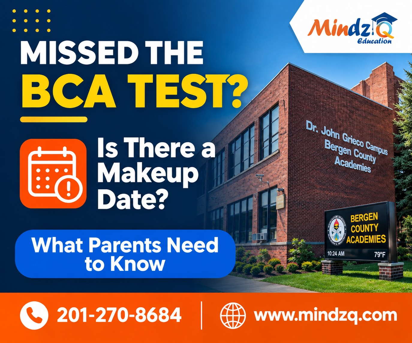 Does BCA Entrance Test Offer Makeup Test Dates? | Bergen County Academies