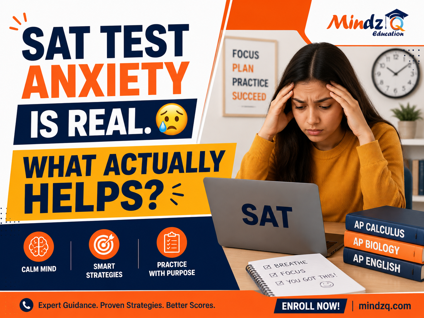 SAT Test Anxiety Is Real — Here's What Actually Helps Before Test Day